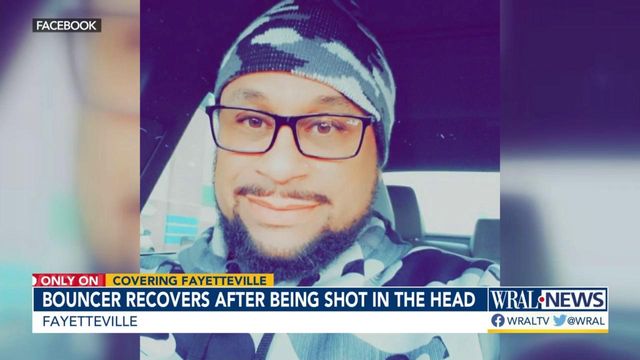 'I had to learn how to walk': Fayetteville security guard shot in the head shares his story 