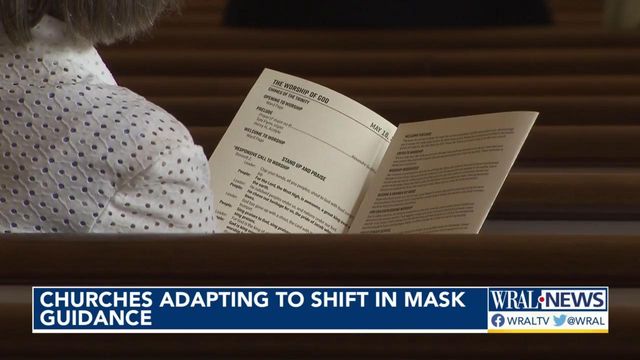 Churches weigh policies as mask guidance shifts 