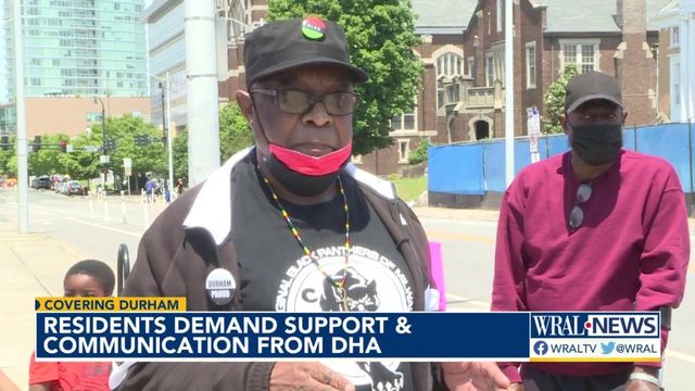Residents demand support, communication from Durham Housing Authority