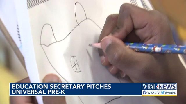 U.S. Secretary of Education and Governor Cooper Visit Childcare Center