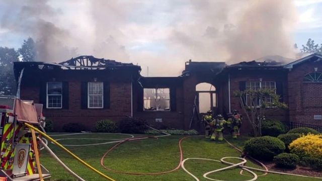 Couple pulled from burning Apex home suffered minor injuries