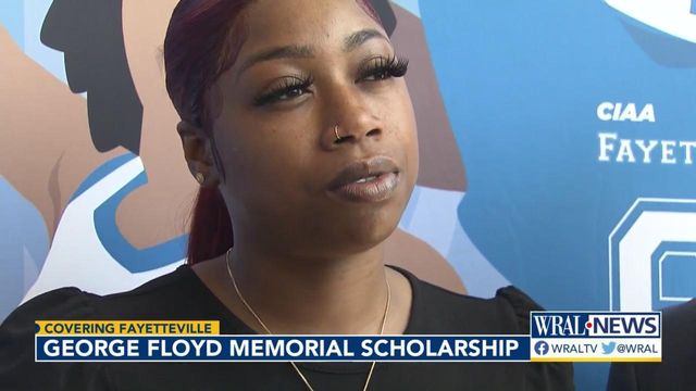 Emotional ceremony honors George Floyd with FSU scholarship