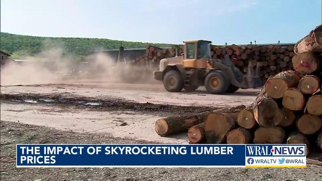 The impact of skyrocketing lumber prices 