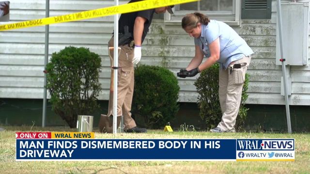 Only on WRAL: Man discovers dismembered human remains near Goldsboro