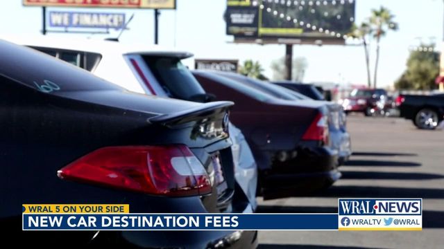 Buyer beware: New car destination fees