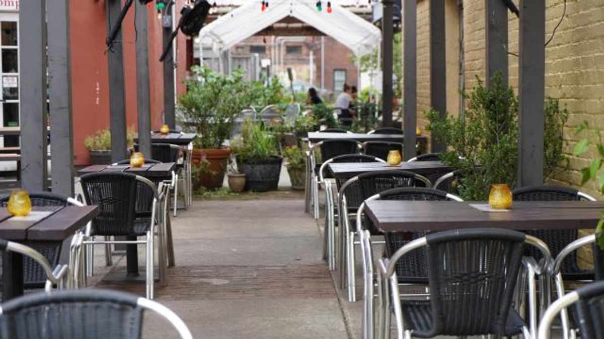 Outdoor seating 