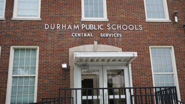 Durham Public Schools central services building in downtown Durham. Photo taken May 29, 2021. 