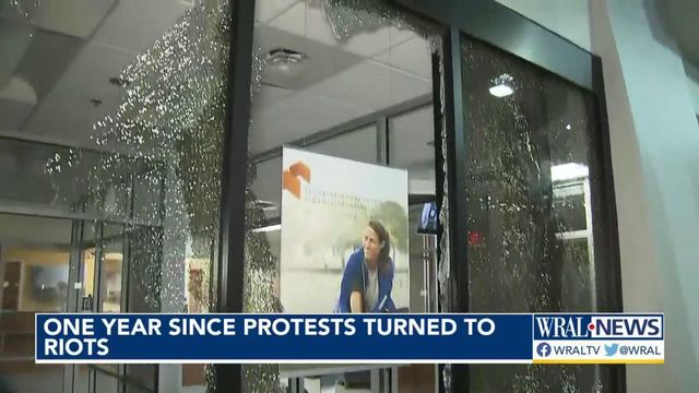 Downtown businesses still recovering one year after protets turned to destructive riots