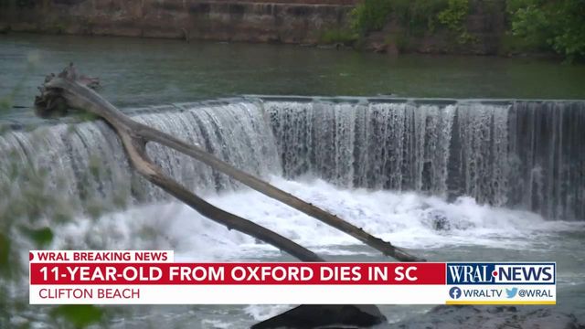 11-year-old boy from NC drowns in river in SC