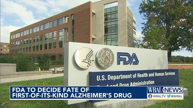 FDA to make ruling on new Alzheimer's drug, aiming to slow progression of disease 