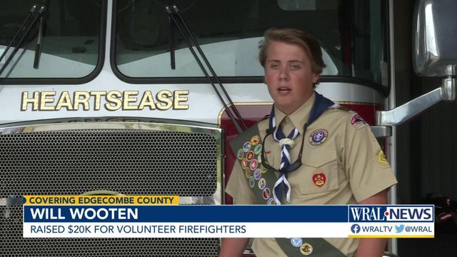 Eagle Scout raises $20K to save underfunded fire station
