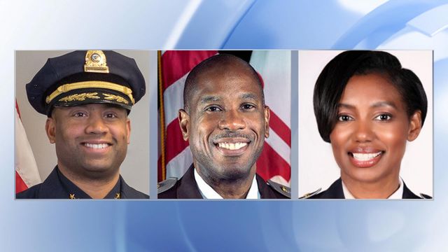 Raleigh names 3 finalists for new police chief