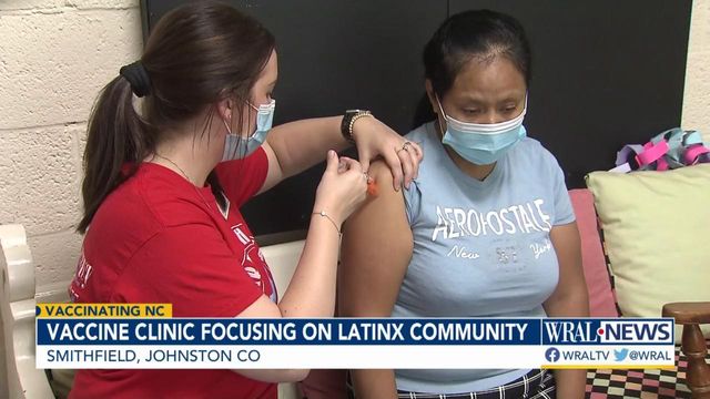 Church hosts vaccine clinic to help migrant workers get their shot