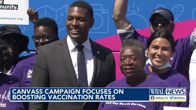 Canvass campaign focuses on boosting vaccination efforts 