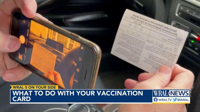 5 on Your Side: What do you do with your vaccination card?