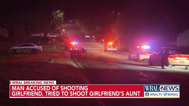 Durham police believe man shot girlfriend, shot at aunt