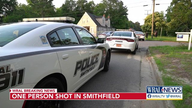 1 person shot in Smithfield