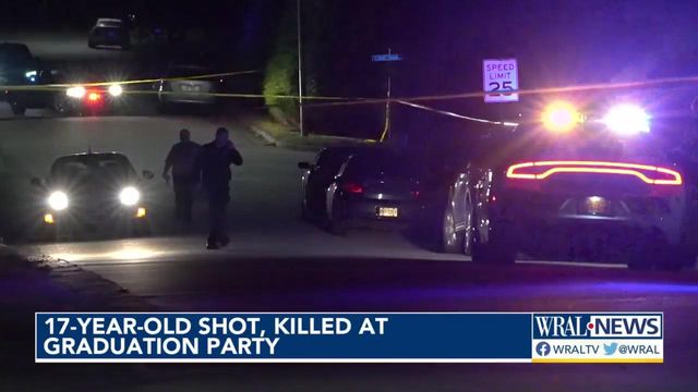 Community mourning after 17-year-old shot, killed at graduation party