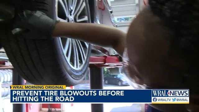 How to prevent tire blowouts before going on summer vacation