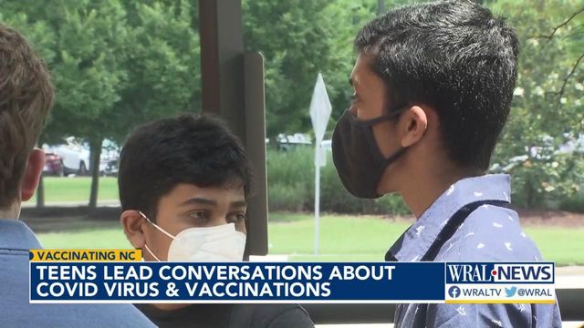 Teens lead conversation about COVID-19 virus and vaccinations 