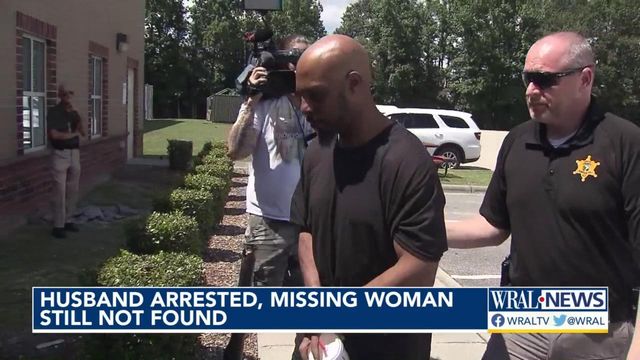 Husband arrested, missing Sampson woman still not found following chase