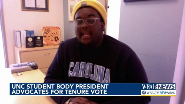 UNC's student body president dissuading potential donors amid Hannah-Jones controversy