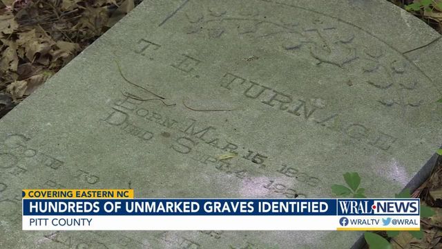 Unmarked graves, some of those who lived in slavery, found in Ayden