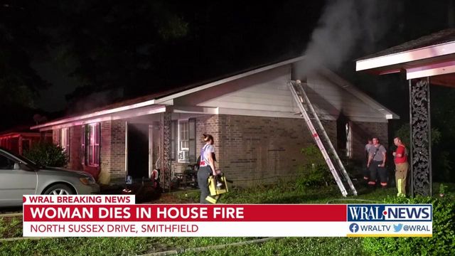 Woman killed in Smithfield house fire overnight