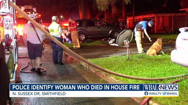 Police identify woman who died in Smithfield house fire 