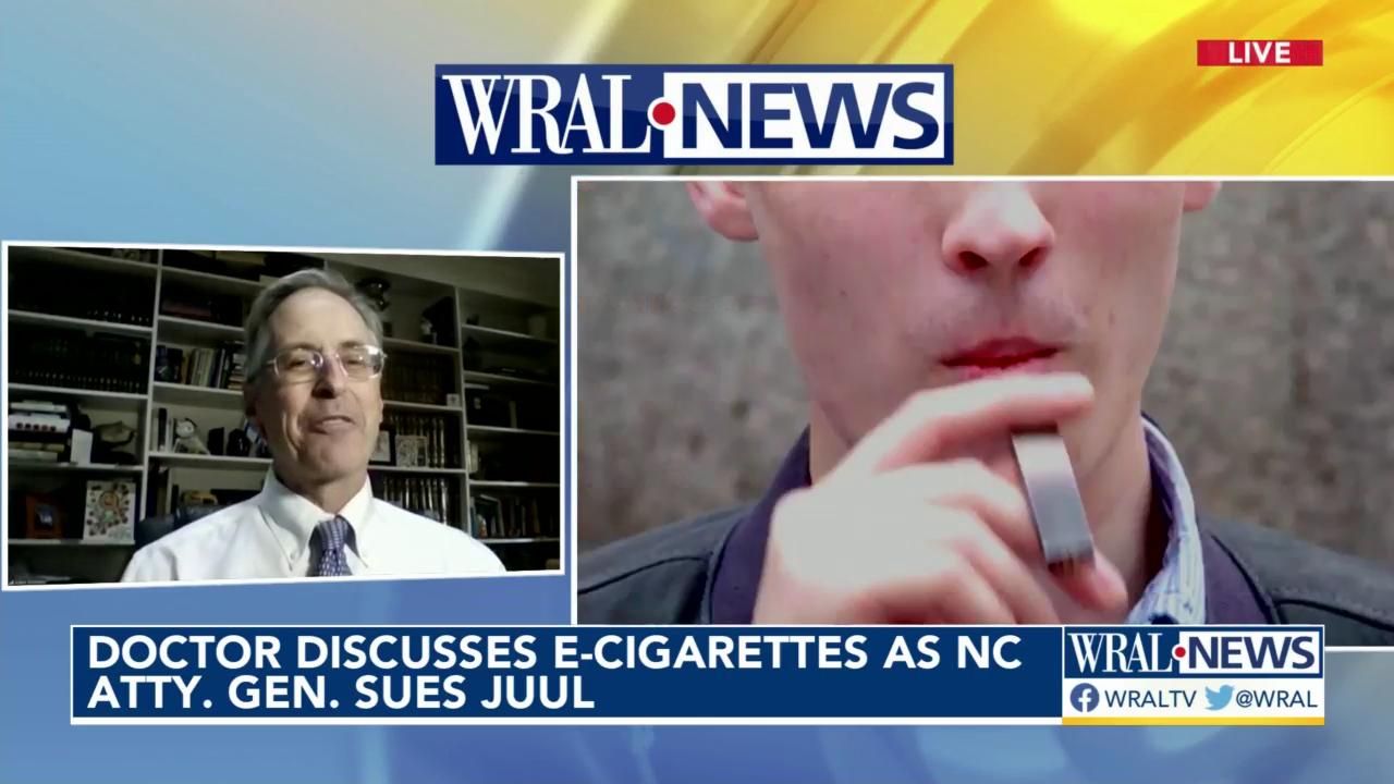 Doctor discusses dangers of e-cigarettes