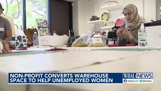 Nonprofit converts warehouse space to help unemployed women 