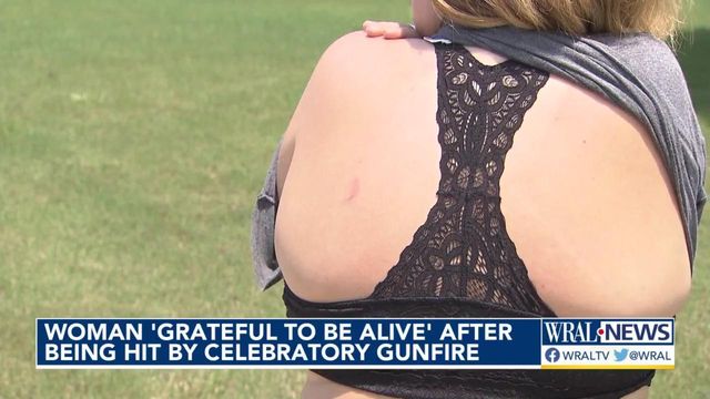 Woman struck by gunfire while watching Raleigh fireworks 