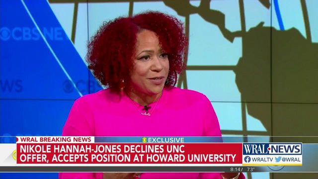 Hannah-Jones declines UNC, joins Howard University 