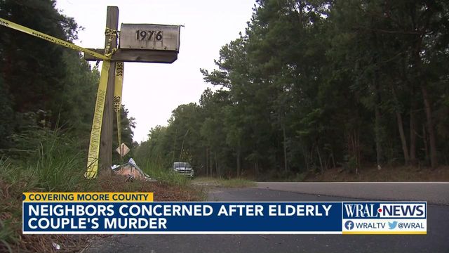 Neighbors concerned, scared after elderly couple's murder