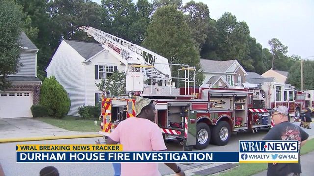 Firefighters respond to Durham house fire 