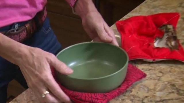 Bowl cozy, made for microwave, catches fire in Apex woman's home