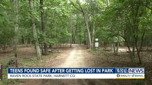 Two teens found safe at Raven Rock State Park after getting lost in the dark