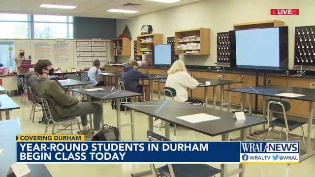 Back-to-school starts Monday for Durham year-round students