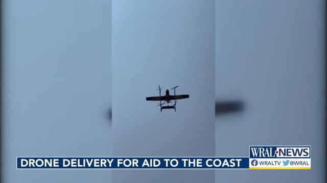 Drone delivery could be the future of disaster relief on Ocracoke