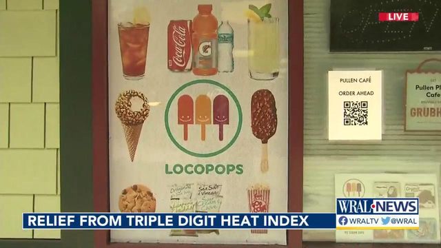 Triangle tries to stay cool in dangerous triple-digit heat index