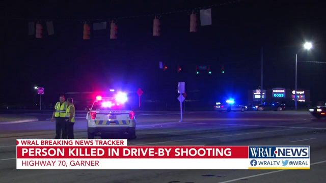 Drive-by shooting kills 1 in Garner on U.S. 70