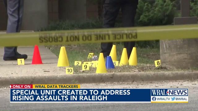 Special unit to address rise in Raleigh assaults