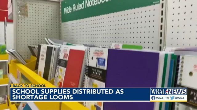 Salvation Army helping families get school supplies amid shortage