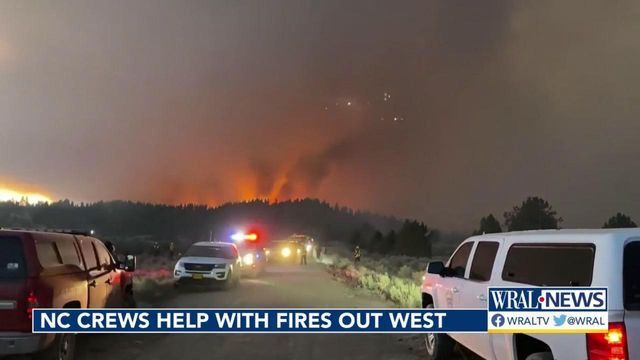 NC crews help with Bootleg fire out west