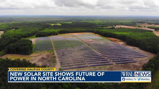 New solar site provides glimpse of future of power in North Carolina