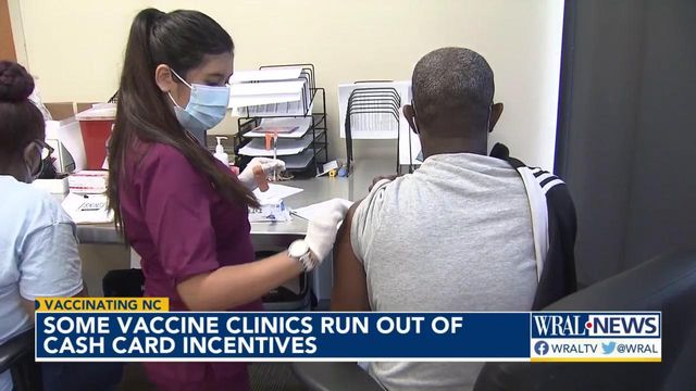 $100 gift card incentive causes rush in vaccinations
