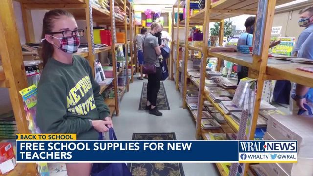 Free school supplies for new teachers in Cumberland County
