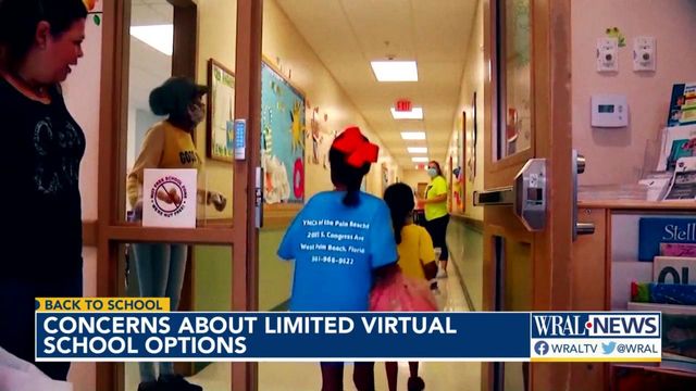 Parents concerned about limited virtual school options