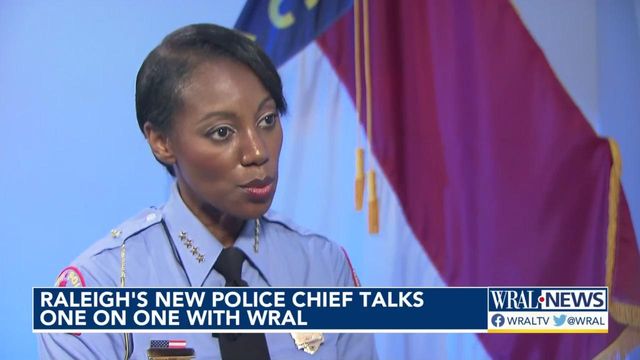 WRAL sits down with Raleigh's new police chief to discuss crime, community engagement