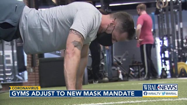 Raleigh gym owner disappointed, but not surprised about reinstated mask mandate